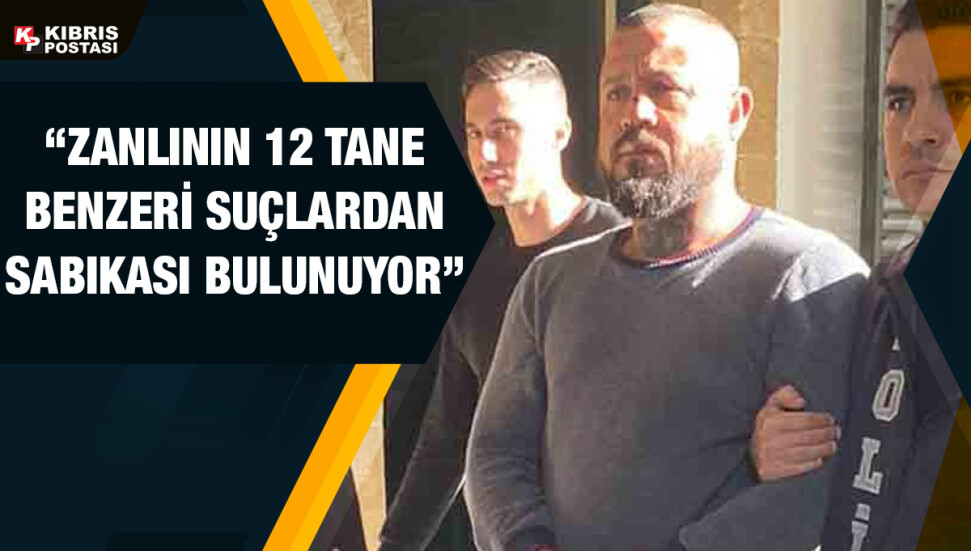 Alkollü içki tesiri altında polisleri ve güvenlik görevlisini darp eden zanlı Turunç mahkemeye çıkarıldı