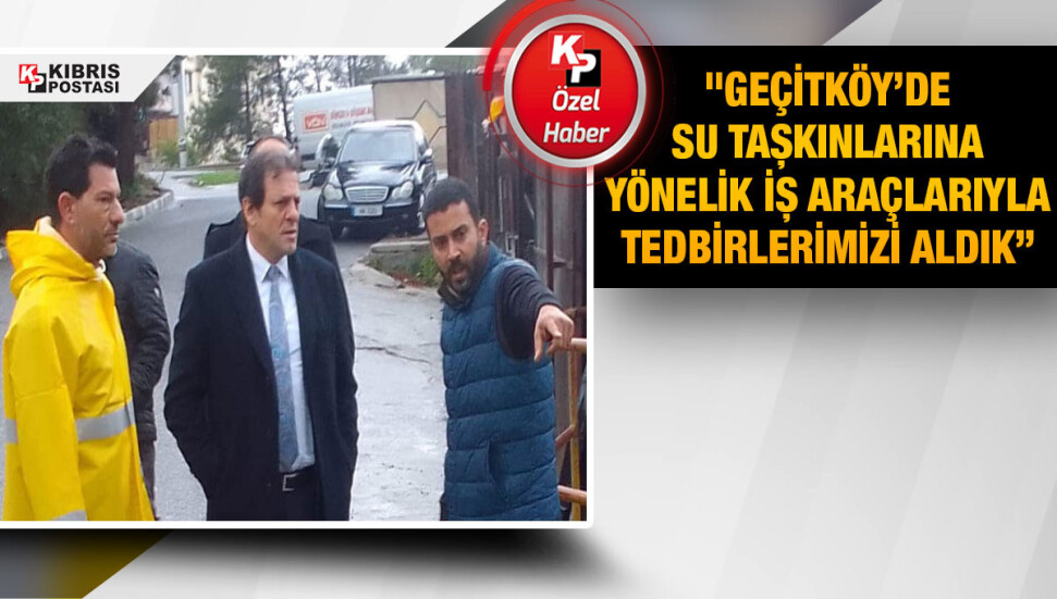Sinan Güneş: Çatalköy'de 2 iş yerinin deposunu su bastı