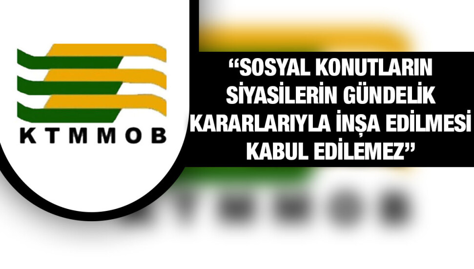 Mimarlar Odası: Derinya'daki sosyal konut projesi tüm imar planlamalarına aykırıdır