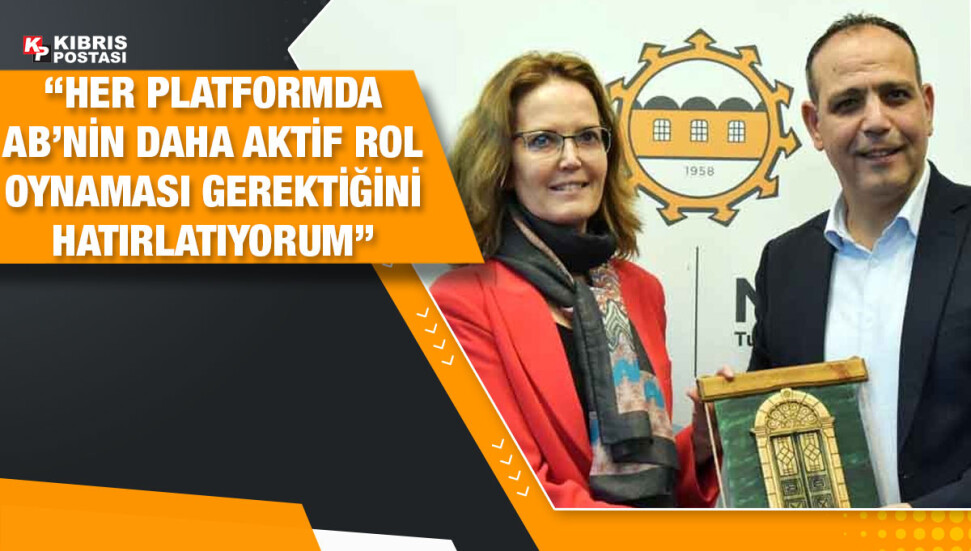 Mehmet Harmancı, Fransız Büyükelçi Catalano’yla görüştü