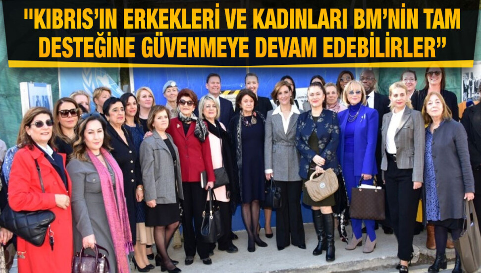 Rosemary DiCarlo, Colin Stewart ile ‘Kapsayıcı Diplomasi: Kadınların Kıbrıs Müzakerelerindeki Katılımı’ adlı fotoğraf sergisinin açılışına katıldı
