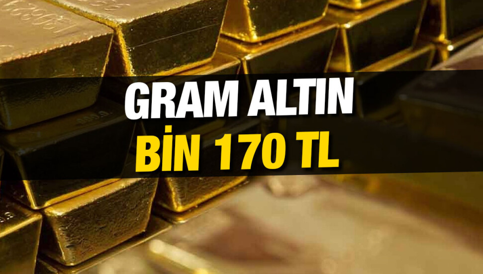 Gram altın 6 haftanın zirvesinde