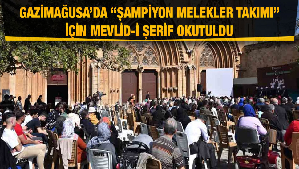 Türkiye'deki depremlerde yaşamını yitiren vatandaşlarımız için Mevlid-i Şerif okutuldu