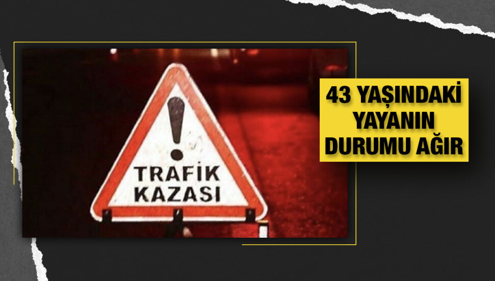 Gazimağusa’da 58 yaşındaki alkollü sürücü karşıdan karşıya geçmeye çalışan yayaya çarptı!