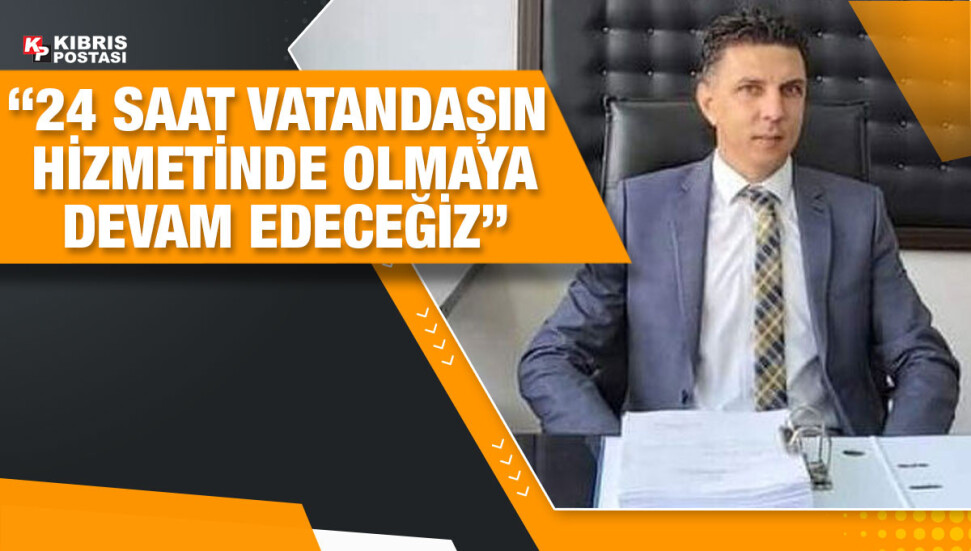 Hüseyin Amcaoğlu: Ramazan Bayramı'nda hizmetlerimiz aksamayacak