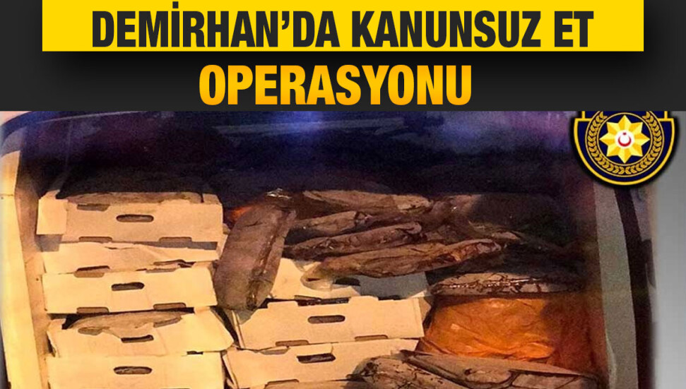 Kıbrıs’ın kuzeyine kanunsuz geçirilen dana ciğeri ve donmuş kuyruk yağı ele geçirildi, 3 tutuklu