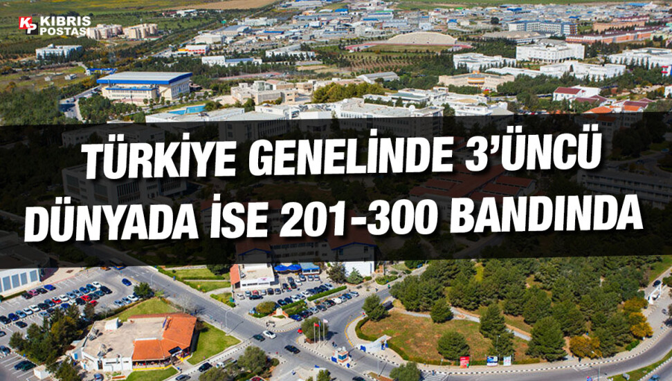 DAÜ, Dünya Üniversiteler Etki Sıralaması'nda Kıbrıs'ın en iyi üniversitesi oldu