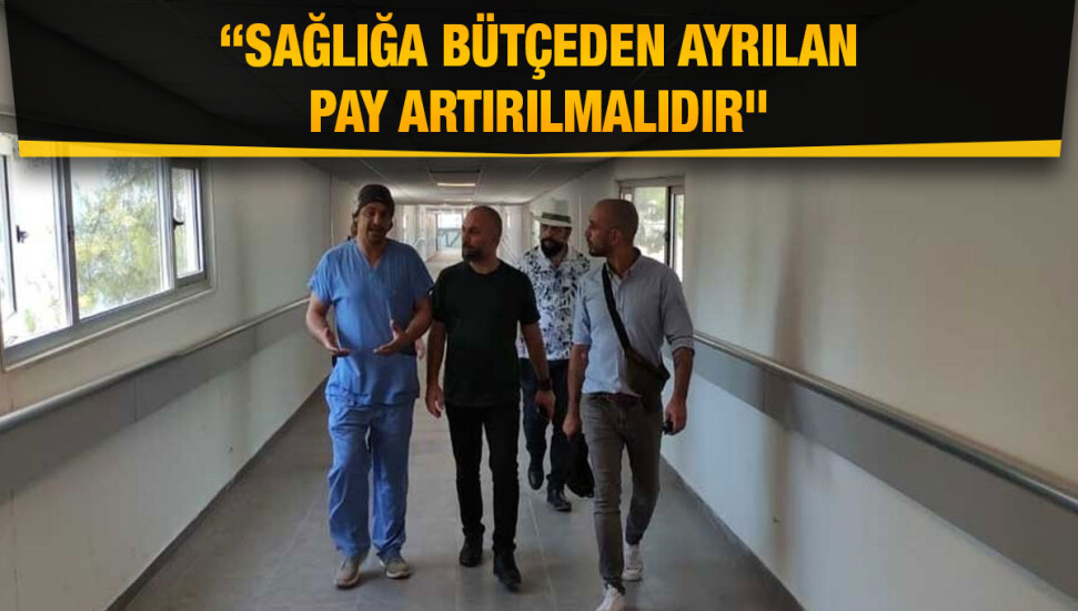 Abdullah Korkmazhan: Hastanede gaza bezi bile yok, doktorlar hastalara muska mı yazsın?