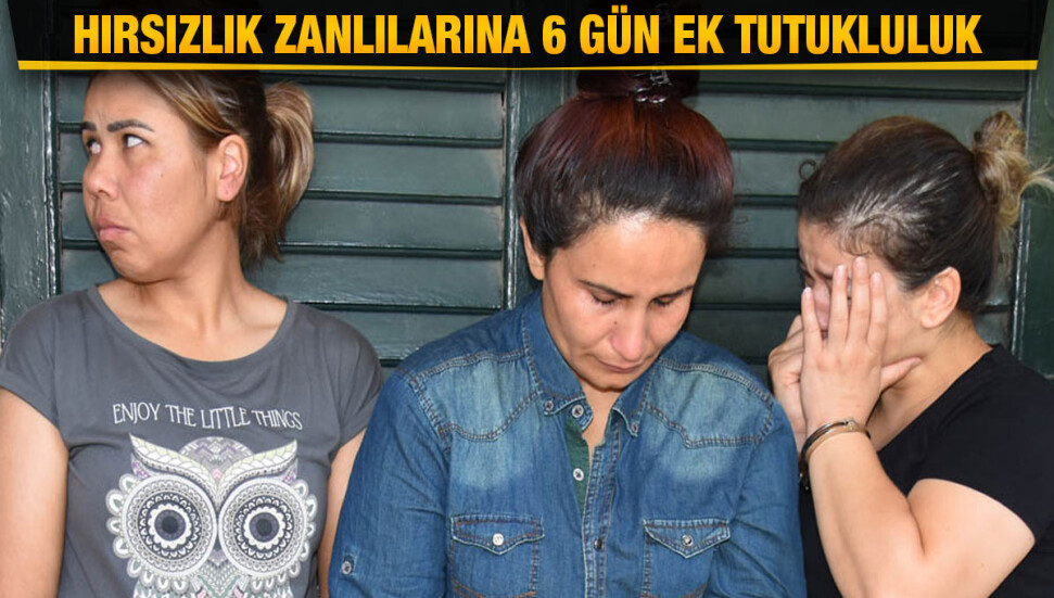 Çalıştıkları marketten parasını ödemeden eşya alan zanlılara 6 gün daha ek tutukluluk verildi