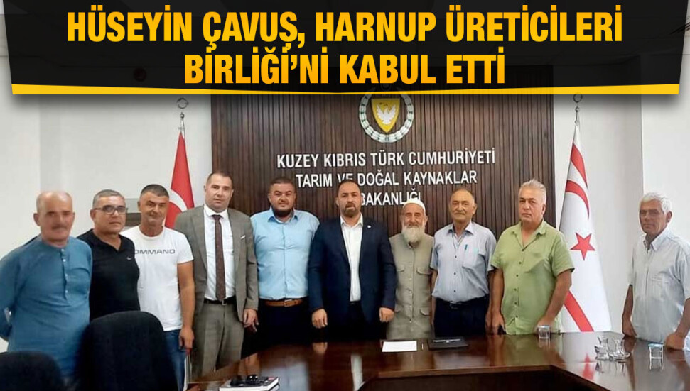 Harnup üreticilerinin serzenişi duyuldu… Bakan Çavuş, harnup üreticilerinin sorunlarını dinledi