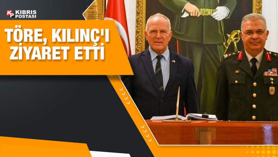 Meclisi Başkanı Zorlu Töre, Tümgeneral Sebahattin Kılınç’a makam ziyaretinde bulundu