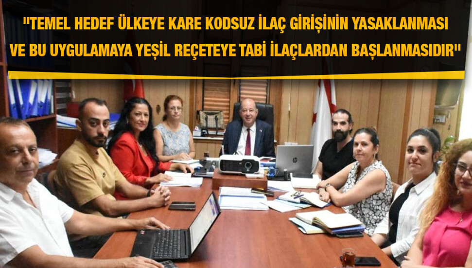 Hakan Dinçyürek: Eczane ve ecza depolarında 2023 yılındaki yeşil reçete satışları ve stoklarının incelemeleri başlatıldı