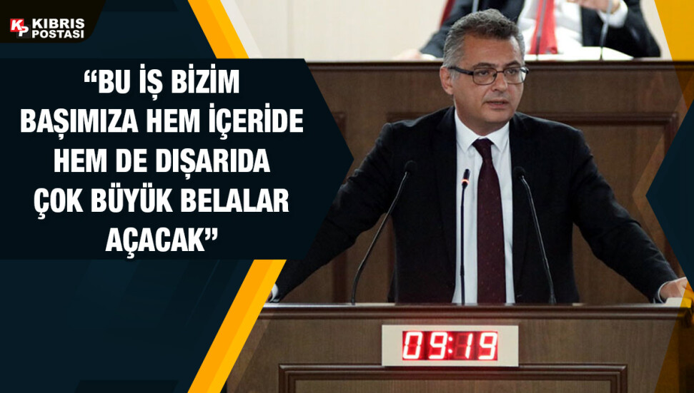 Tufan Erhürman: Böyle bir nüfus baskısının altından bu ülke kalkamaz
