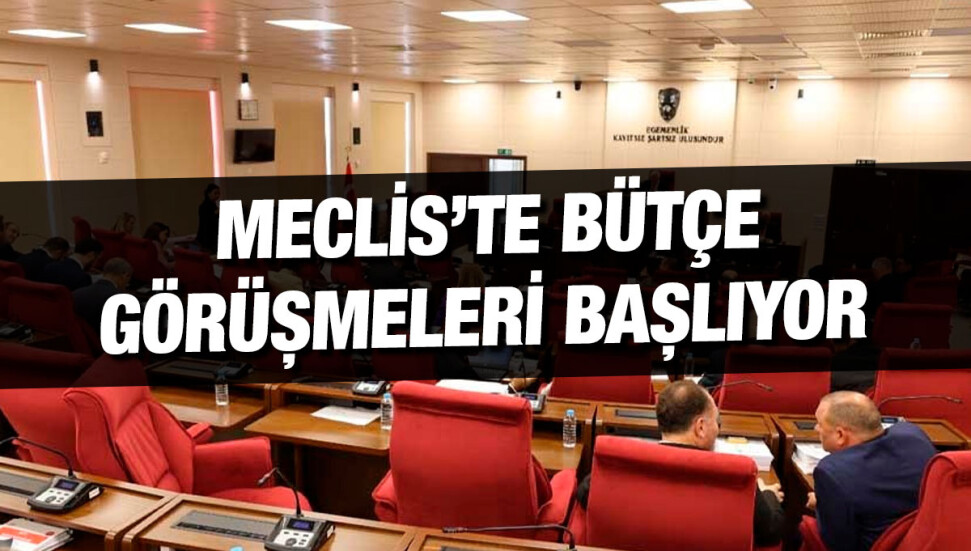 2024 bütçesi pazartesi Meclis Genel Kurulu’nda görüşülmeye başlanacak