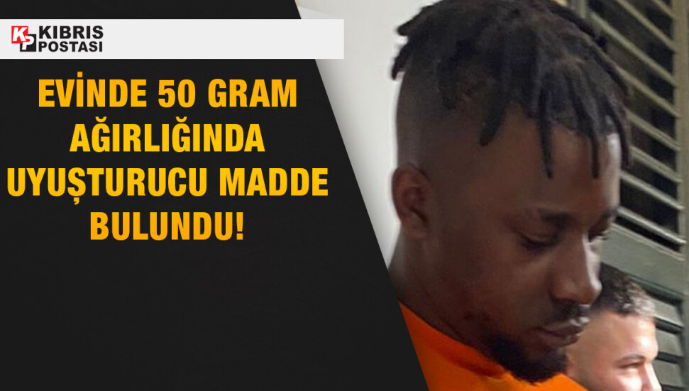 Evinde uyuşturucu madde bulunan Chinyeaka Frank Eze, 1 gün tutuklu kalacak