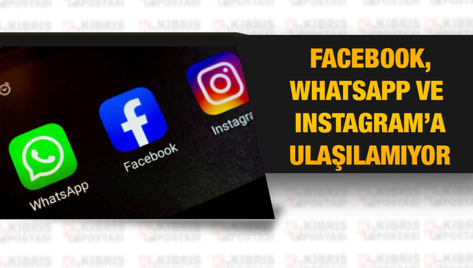 Facebook, Whatsapp ve Instagram'a erişim sorununun, şirketin yaptığı değişiklikten kaynaklandığı iddia edildi