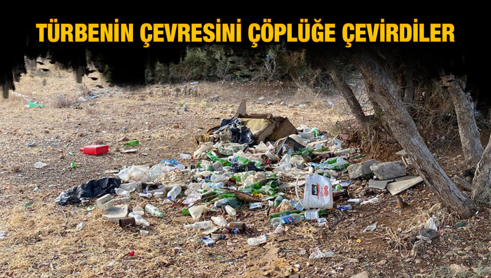 Hz. Ömer Türbesi’nin arkası çöplüğe döndü!
