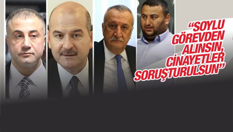İzmir Barosu'ndan Peker, Soylu, Yıldırım ve Ağar hakkında suç duyurusu