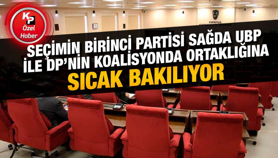 UBP-DP koalisyon hükümetine doğru…