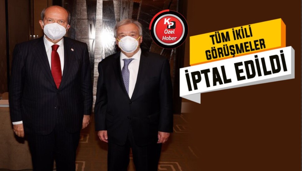 Ersin Tatar, müzakerelerin yeniden başlaması için özel temsilci atanmasını reddetti!