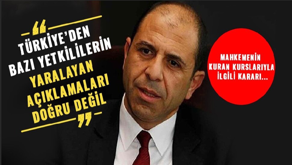 Kudret Özersay: “Yasaya bakıldığında verilen karar anlaşılabilir... Türkiye’den yapılan açıklamalar yaralayıcı...”