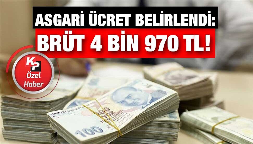 Asgari ücret 'sonunda' belirlendi!