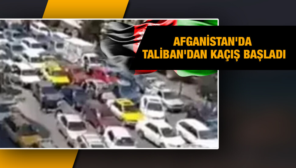 Taliban'dan kaçış başladı!