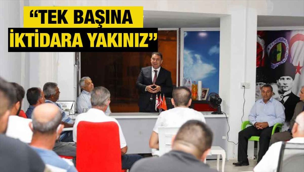 UBP Genel Başkanı Ersan Saner, Mesarya’nın bazı köylerini ziyaret etti