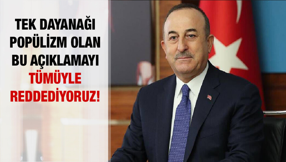 Joe Biden’ın ‘soykırım’ açıklamasına Mevlüt Çavuşoğlu'ndan tepki: “Tarihimiz hakkında kimseden ders alacak değiliz"
