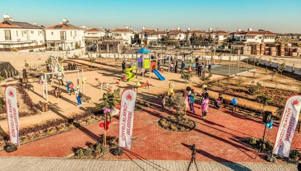 Nazar ve Seçim Es Ertüngü Parkı Gönyeli-Alayköy Belediyesi tarafından açıldı