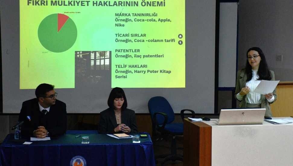 DAÜ'de Prof. Dr. Esin Konanç anısına "Dijital Çağda Fikri Mülkiyet Hakları" paneli gerçekleştirildi