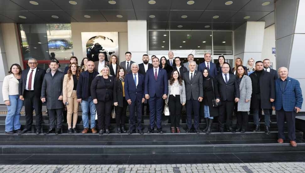 Belediyeler Birliği heyeti, İzmir’de yerel yönetimler arasında iş birliği geliştirdi