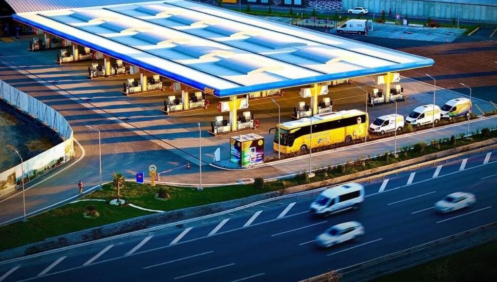 Avrupa’nın en büyük akaryakıt istasyonu Türkiye’de