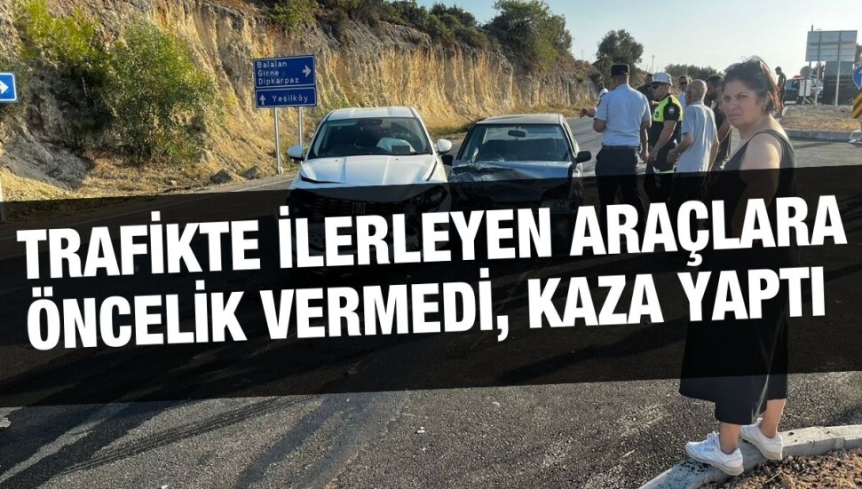 Yeşilköy – Yenierenköy ana yolunda kaza: Gültekin Nurçin ile Rabia Sicimli yaralandı