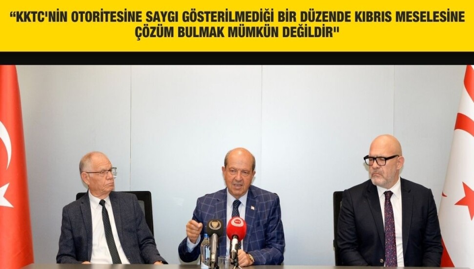 Ersin Tatar New York’a gitmek üzere KKTC’den ayrıldı