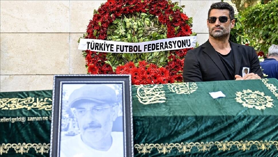 Volkan Demirel'in babası Ali Naci Demirel, son yolculuğuna uğurlandı