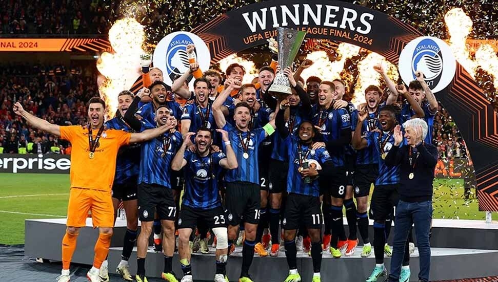Avrupa Ligi'nde şampiyon Atalanta: 51 maçlık seriyi Lookman bitirdi