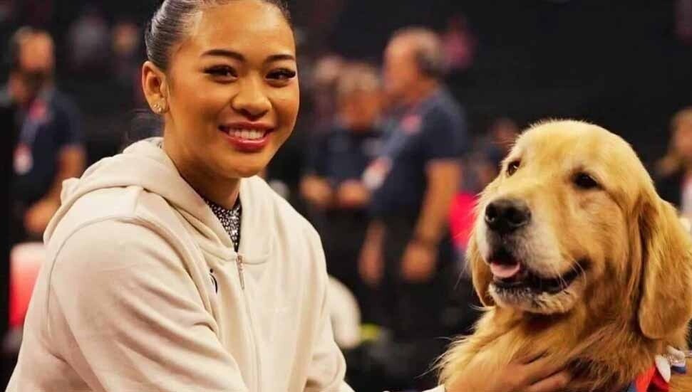 ABD jimnastik takımının ‘gizli kahramanı’ terapi köpeği Beacon
