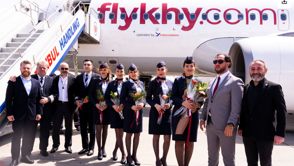 Fly Kıbrıs Hava Yolları ilk uçuşunu gerçekleştirdi