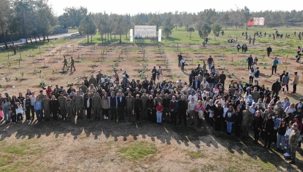 "Bir Milyon Fidan" hedefi için ağaç dikimi etkinliği düzenlendi