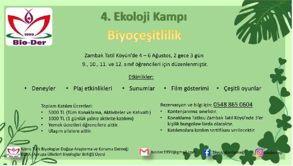 Biyologlar Derneği, ekoloji kampı deneyimi ile gençleri buluşturuyor