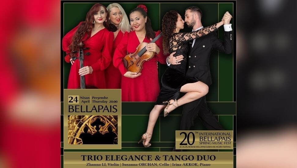 20. Uluslararası Bellapais İlkbahar Müzik Festivali'nde tango konseri ve gösterisi ile başlayacak