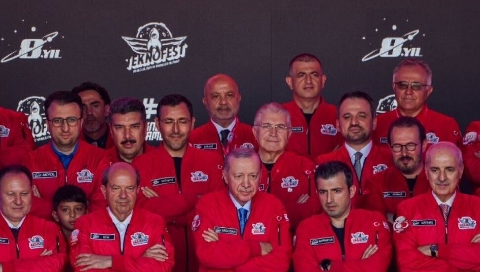 Prof. Dr. Mustafa Aydın'dan, TEKNOFEST 2025 KKTC’ye katılan gençlere destek