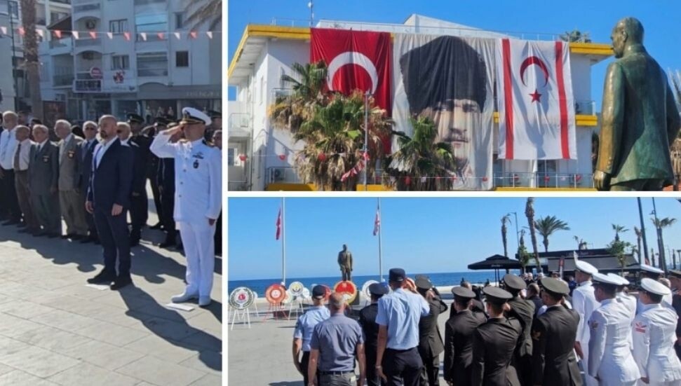 19 Mayıs Girne’de de kutlandı: Bağımsızlık Türk milletinin karakteridir