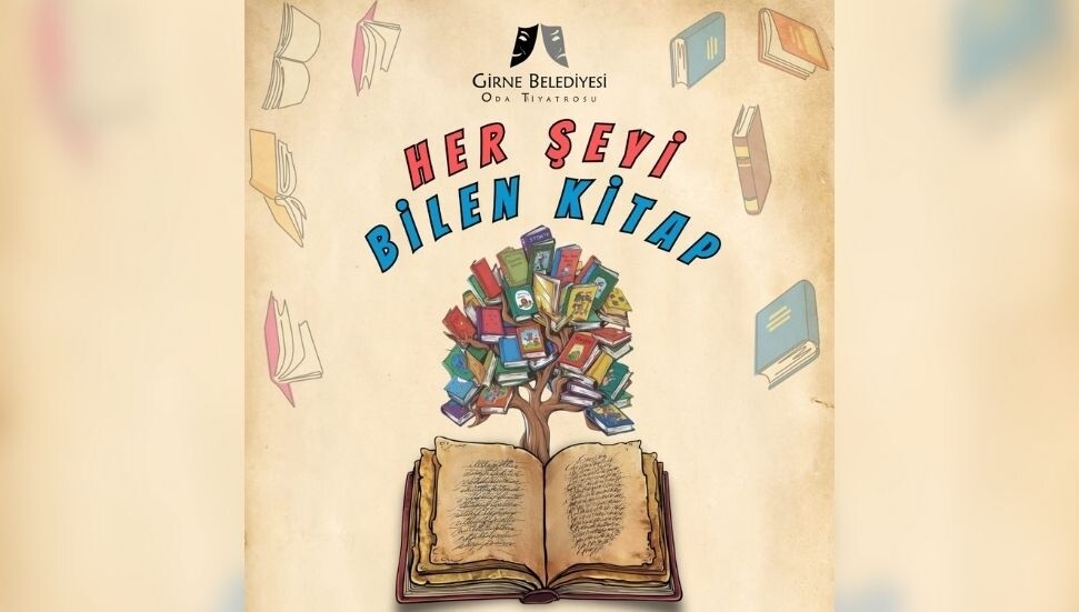 ‘Her Şeyi Bilen Kitap’ çocuk oyunu, Girne'de seyirci ile buluşuyor