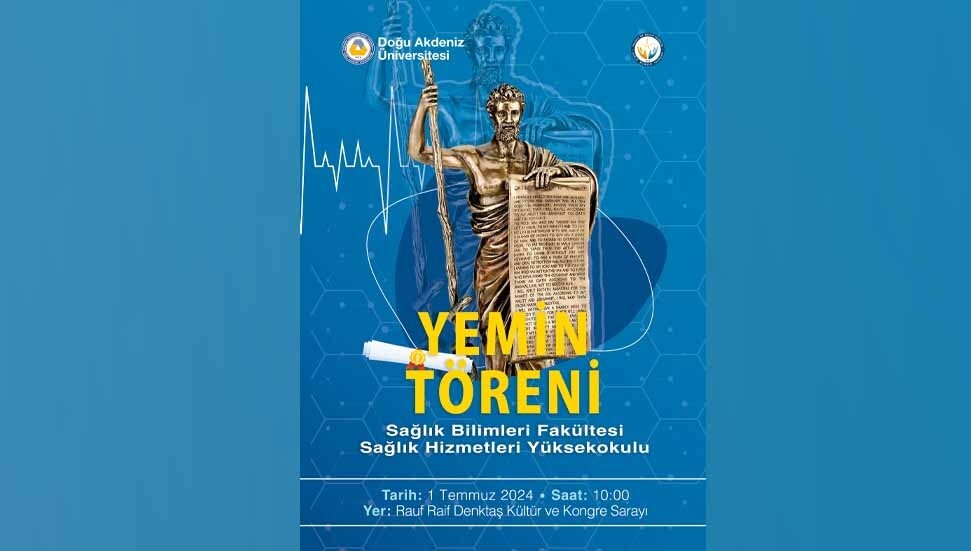 DAÜ sağlık profesyonelleri yemin edecek
