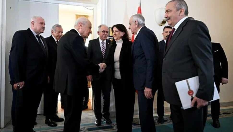 DEM Parti İmralı heyetinden Meclis’te temas: Bahçeli ve Kurtulmuş'la görüşme