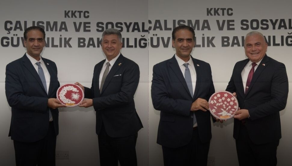 Gardiyanoğlu, Karaca ve Balaban’ı kabul etti