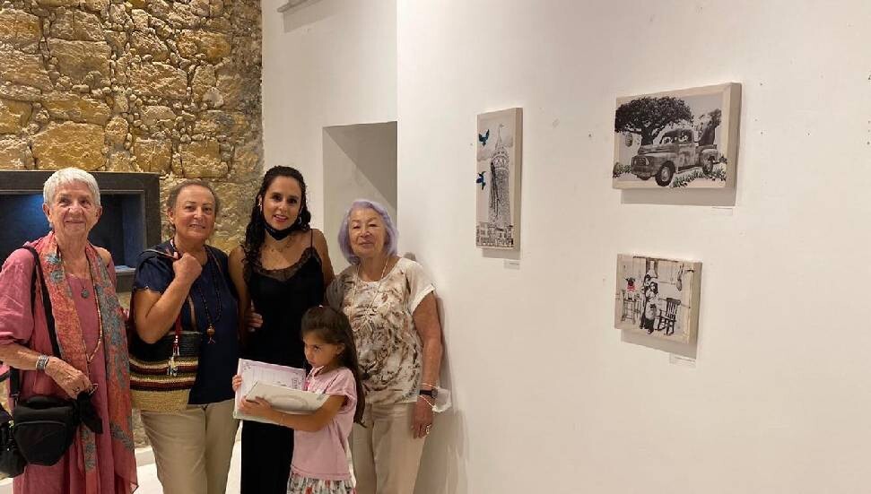 Keçeci’nin kişisel sergisi “I Spy With My Little Eye” Rüstem Kitabevi’nde açıldı