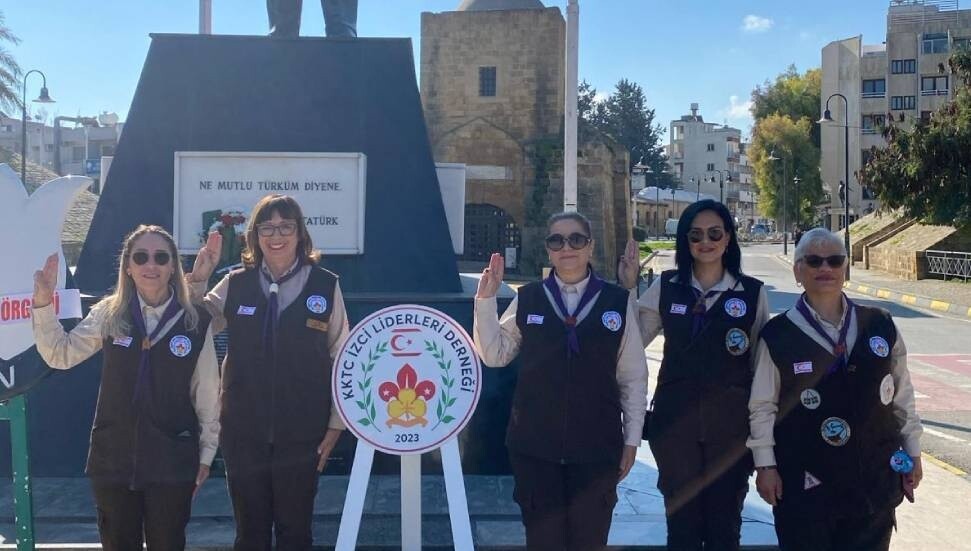 KKTC İzci Liderleri Derneği, İzci Düşünce Günü’nü etkinliklerle kutladı